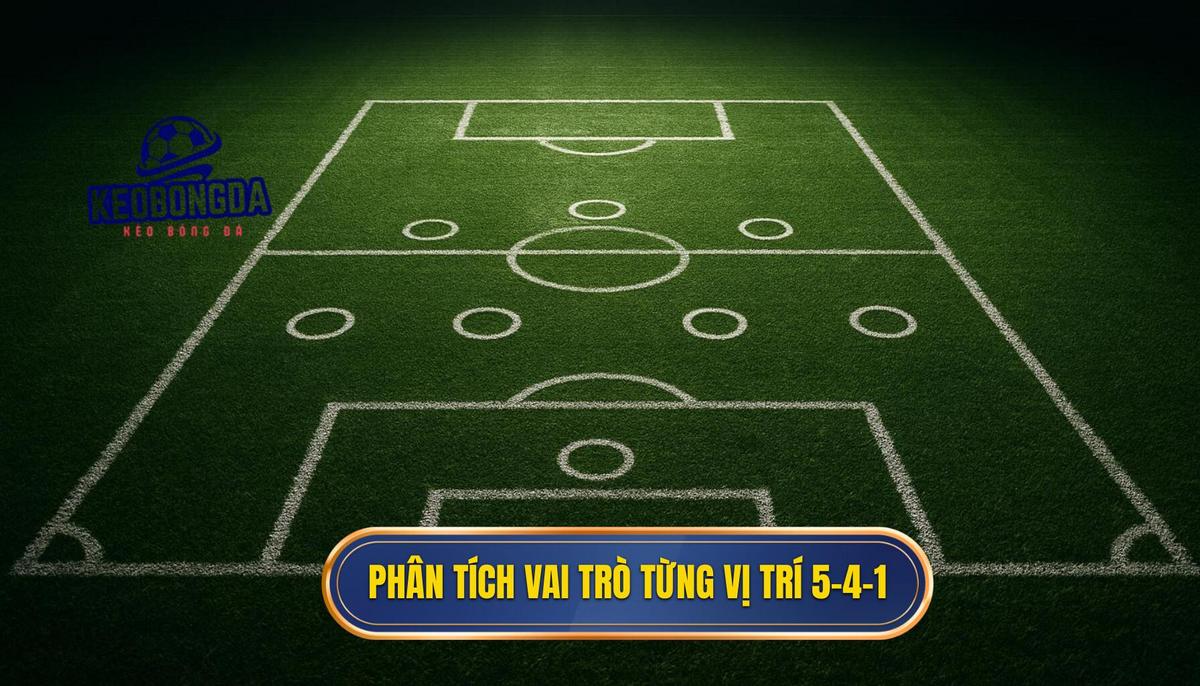 Phân Tích Chuyên Sâu Vai Trò Từng Vị Trí Trong 5-4-1