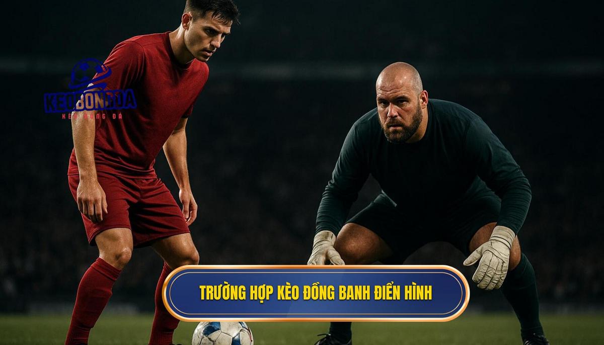 Các trường hợp điển hình thường xuất hiện kèo đồng banh