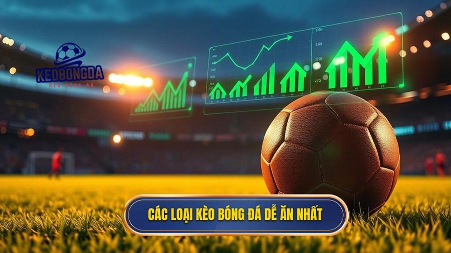 Các loại kèo bóng đá dễ ăn nhất