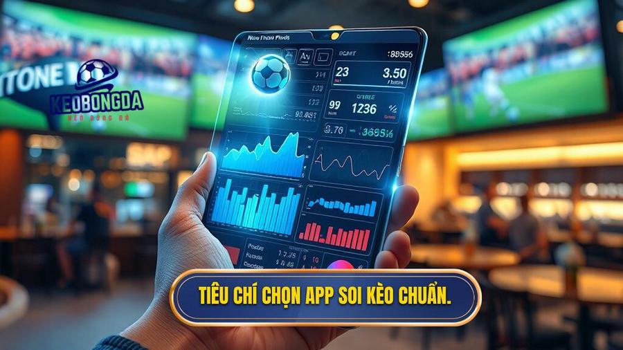 Tiêu chí chọn app soi kèo chuẩn.