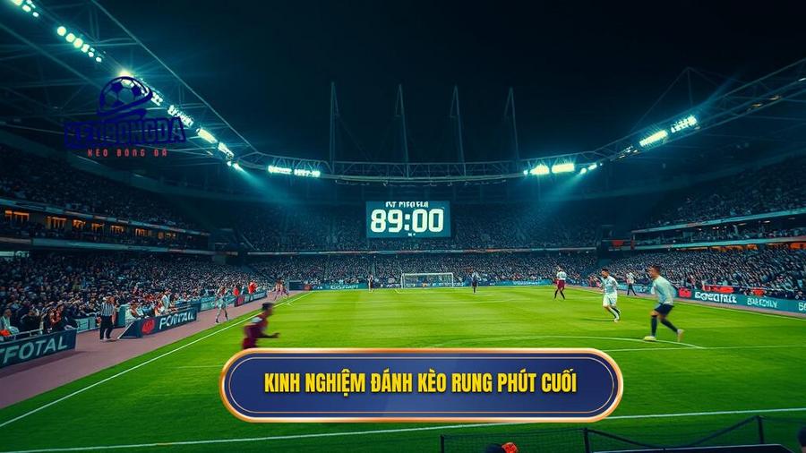 Kinh nghiệm đánh kèo rung phút cuối