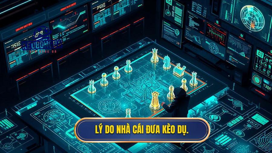 Lý do nhà cái đưa kèo dụ.