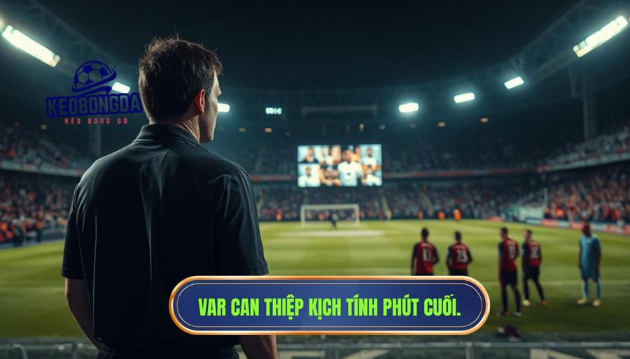 Những kịch bản kinh điển khi VAR "vào cuộc" phút chót