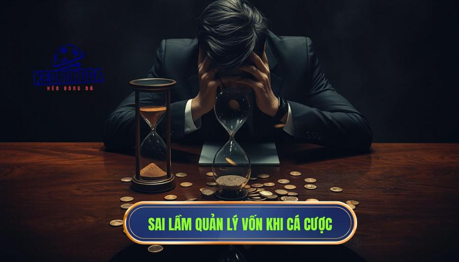 Những sai lầm khiến người chơi thua kèo và chiến thuật để đảo ngược tình thế 1 Sai lầm trong việc quản lý vốn – "Tử huyệt" của mọi cược thủ