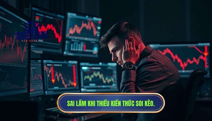 Những sai lầm khiến người chơi thua kèo và chiến thuật để đảo ngược tình thế 2 Thiếu kiến thức chuyên môn và lười soi kèo